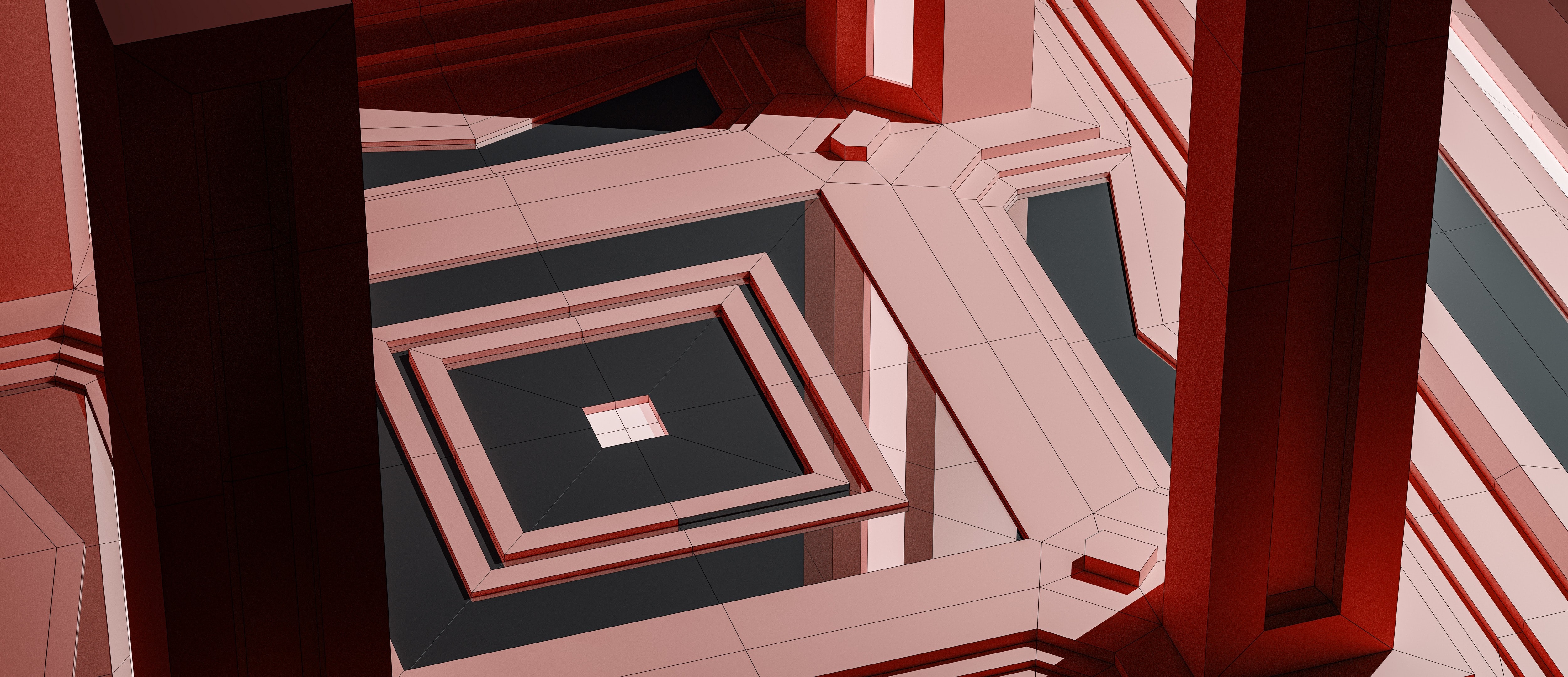 Dessin abstrait géométrique