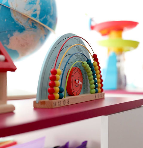 Colorful Toy Setup