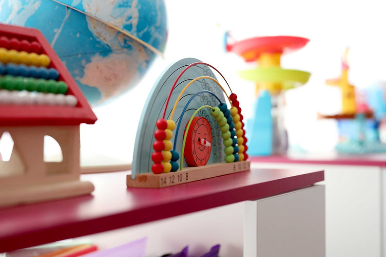 Colorful Toy Setup