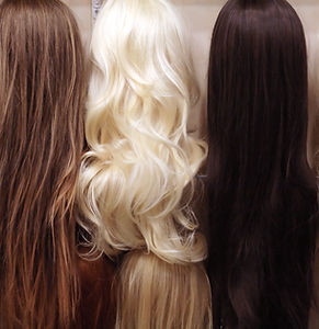 Wigs Displayed