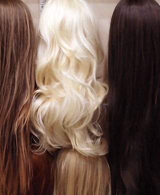 Wigs Displayed