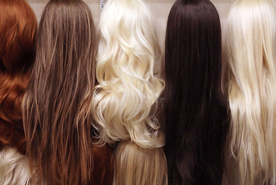 Different wig styles