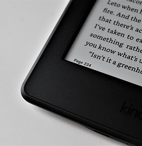 Kindle E-Reader Closeup