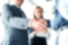 Handshake in the Office