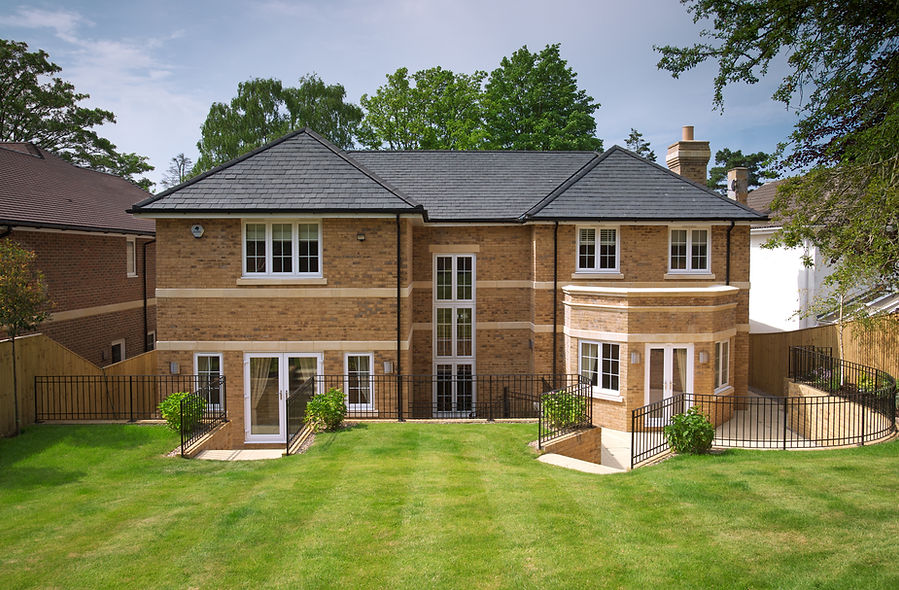 a newly constructed luxury home by a leading new homes building company in England. Houses