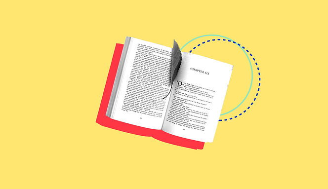 Open Book Illustration