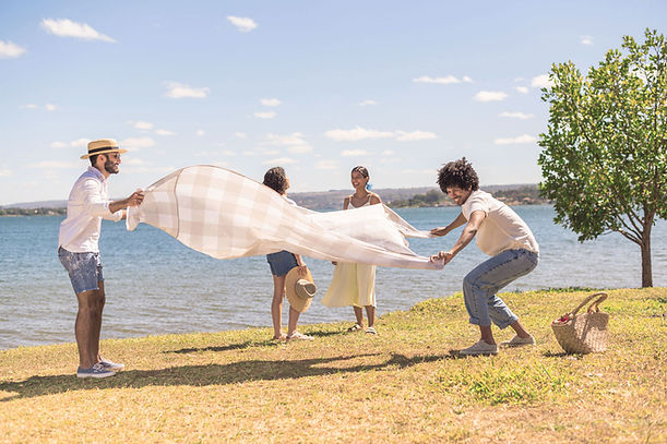 屋外ピクニックの楽しみ