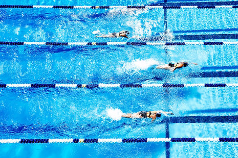 Professioneller Schwimmer