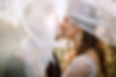 Romantic wedding couple kiss