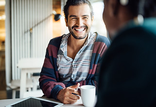 Chatting Over Coffee