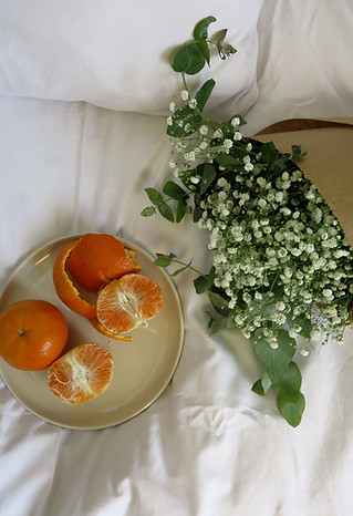 Flowers And Oranges