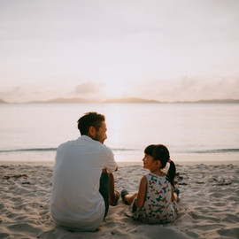 dad and daughter