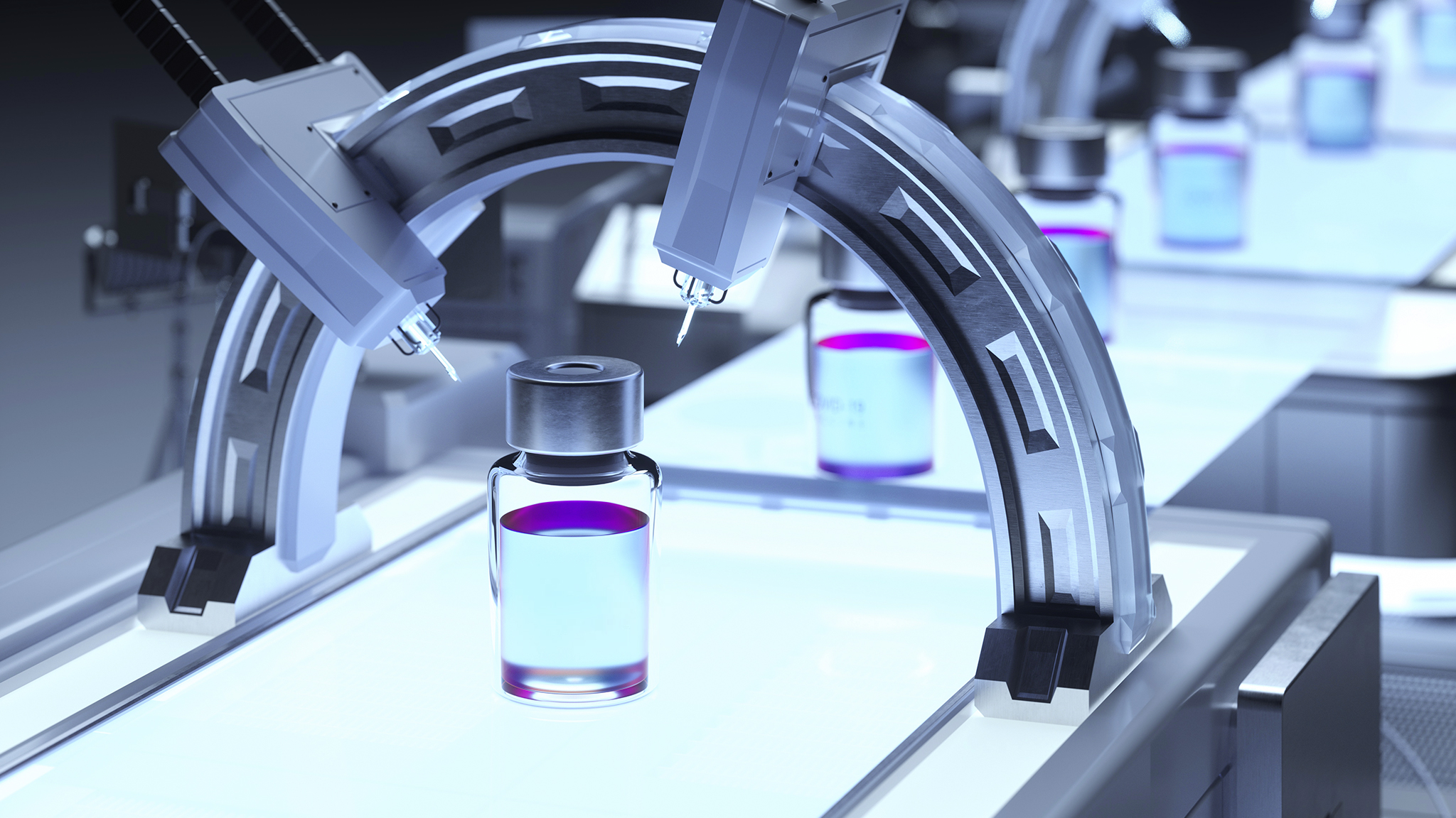 Automatisierte Impfstoffproduktion