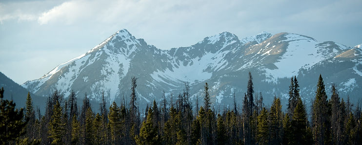 Mountain Highway Scene