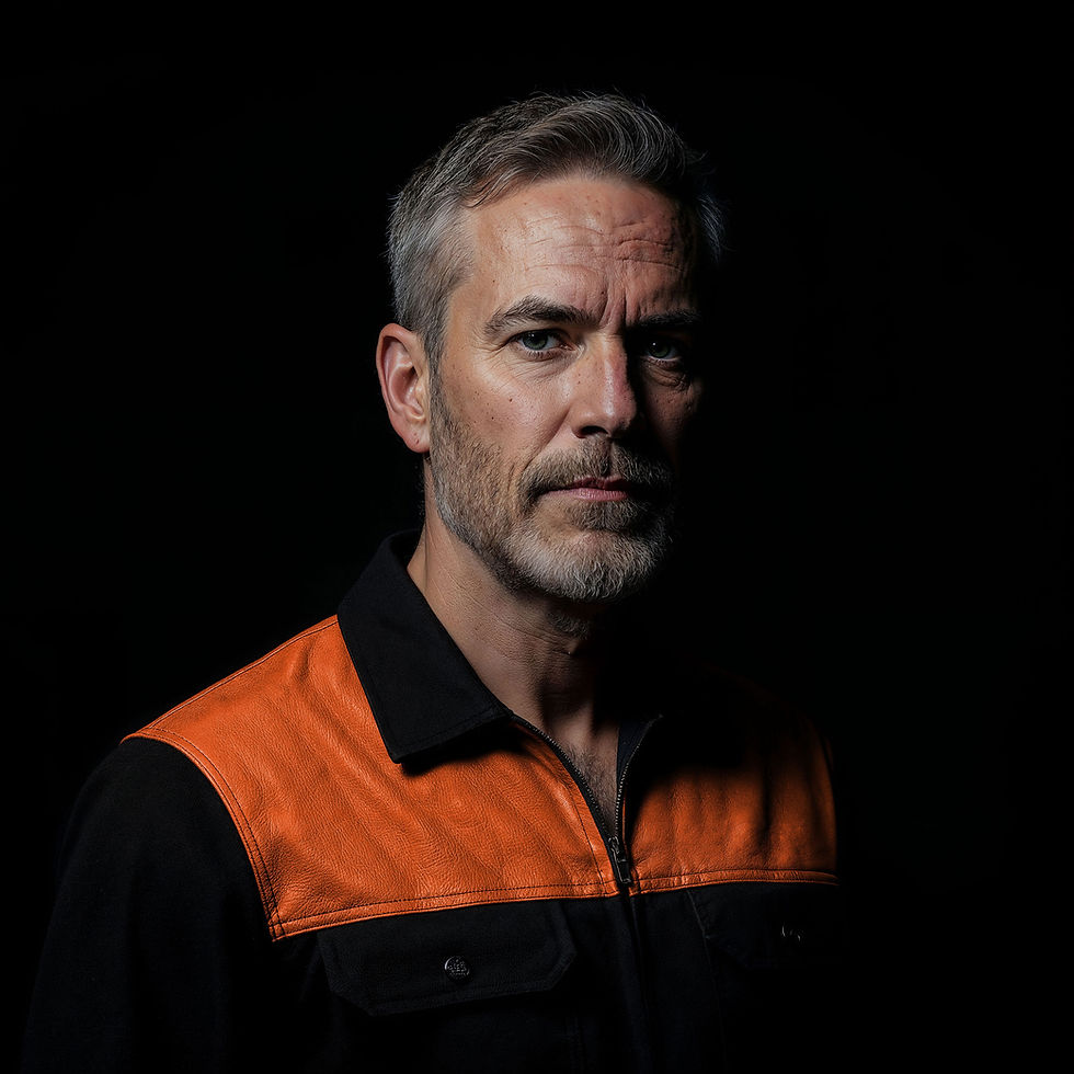Man In Dark Portrait