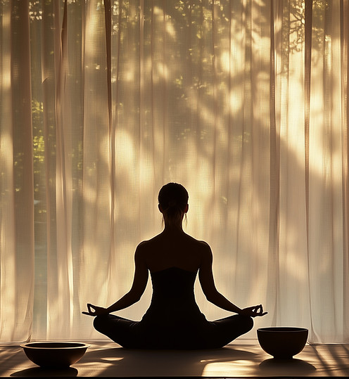 Meditation in Silhouette