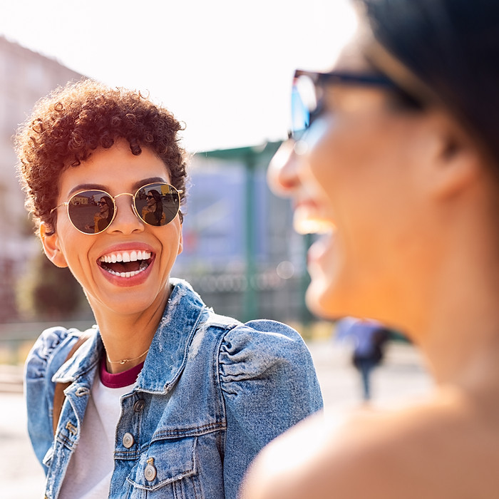 Laughing Friends