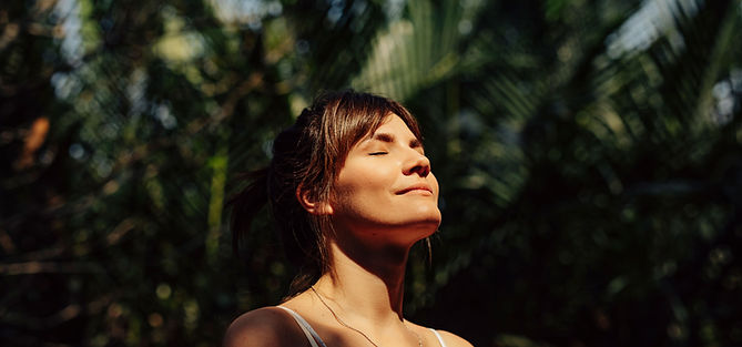 Woman Enjoying Nature