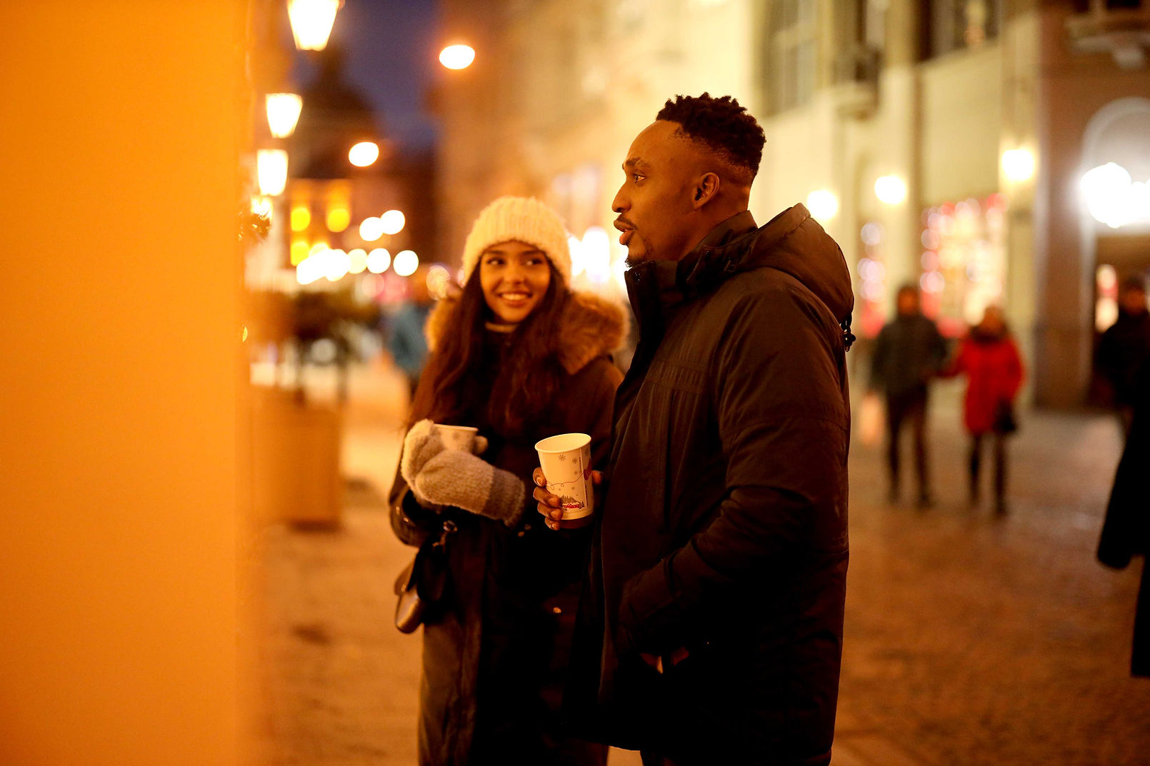 Couple Enjoying Evening