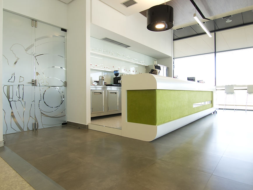 Game room and cafe bar interior