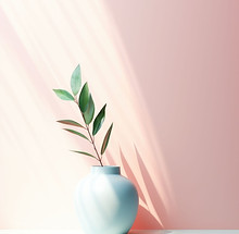 Configuration minimaliste de vase