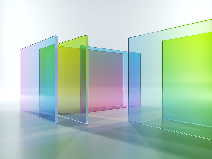 Colorful Translucent Glass