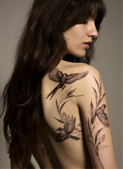 Bird Tattoo Art