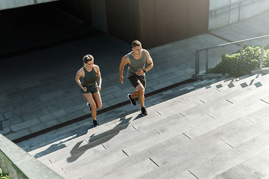 Running Up Stairs