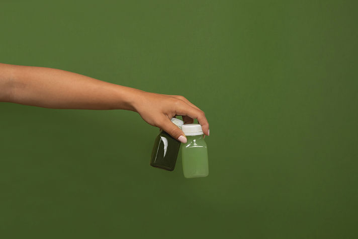 Tiny Juice Bottles