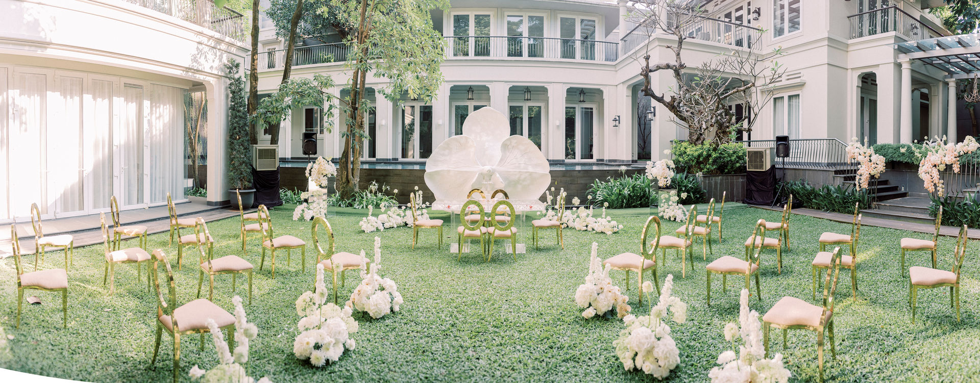 White Wedding Altar