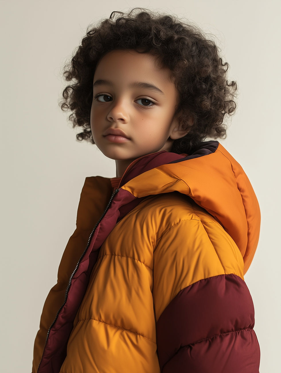 Child In Winter Jacket