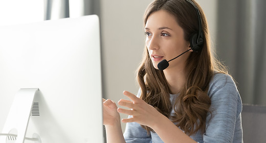 Talking in Headset