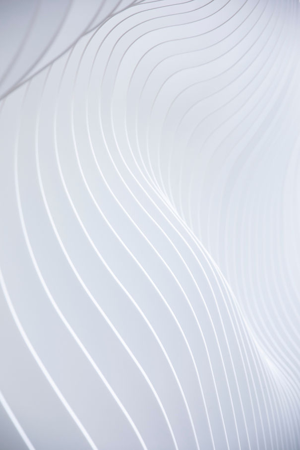 Abstract White Lines
