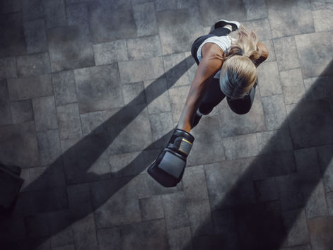 Fitness Boxing Pose