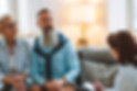 Couple meeting counselor