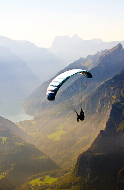 Parapente desde arriba