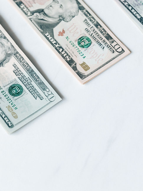 Dollar Bills Closeup