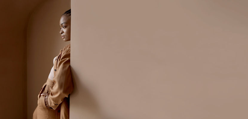 Leaning Against the Wall