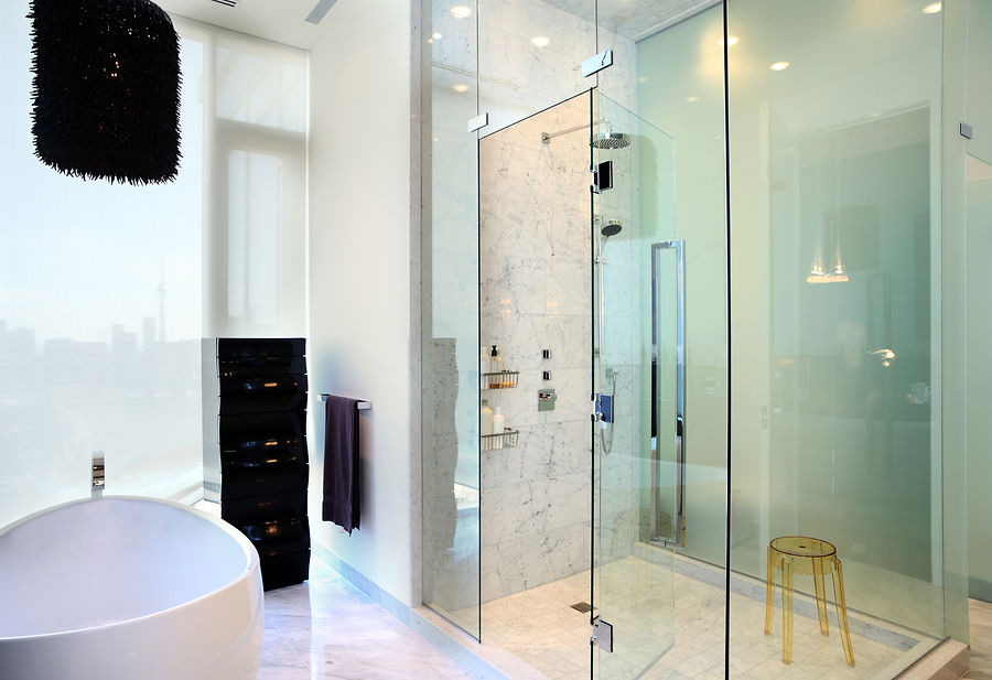 Luxury Bathroom, Interior of modern private residence