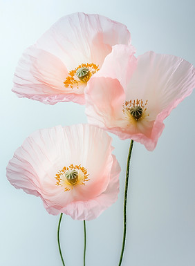 Pink Poppy Flowers