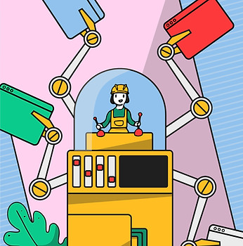Automation Control Illustration