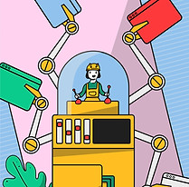 Automation Control Illustration