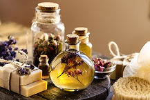 Huiles infusées aux herbes