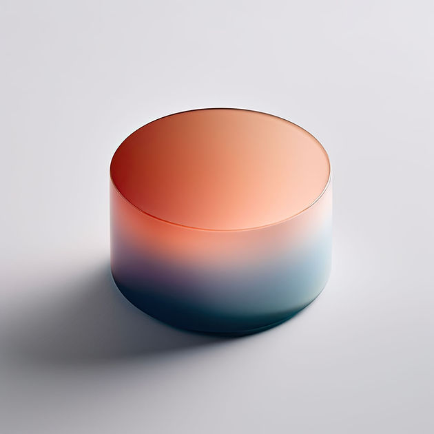 Round Gradient Object
