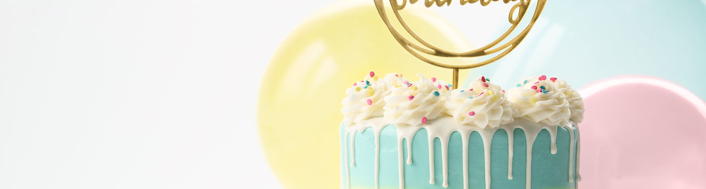 Pastel Birthday Cake