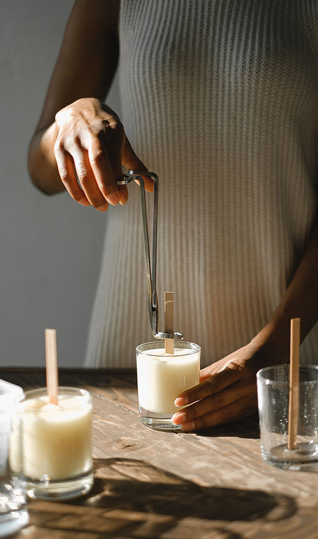 Candle Making Process