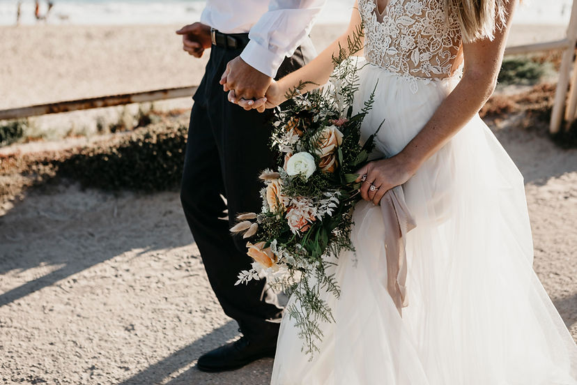 Beach Wedding Moment