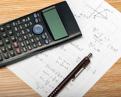 Math Formulas and a Calculator