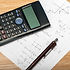 Fórmulas Matemáticas e uma Calculadora