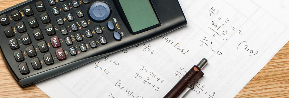 Math Formulas and a Calculator
